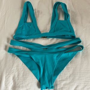 Kopper & Zink Teal Bikini